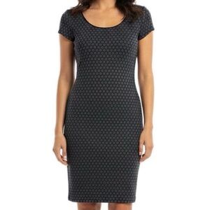 MAX Studio Mini Dress, Size Small - Effortless‎ Style Elegant Black & Gray